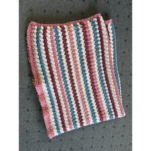 Homemade Crochet Blanket Throw 55"x40"